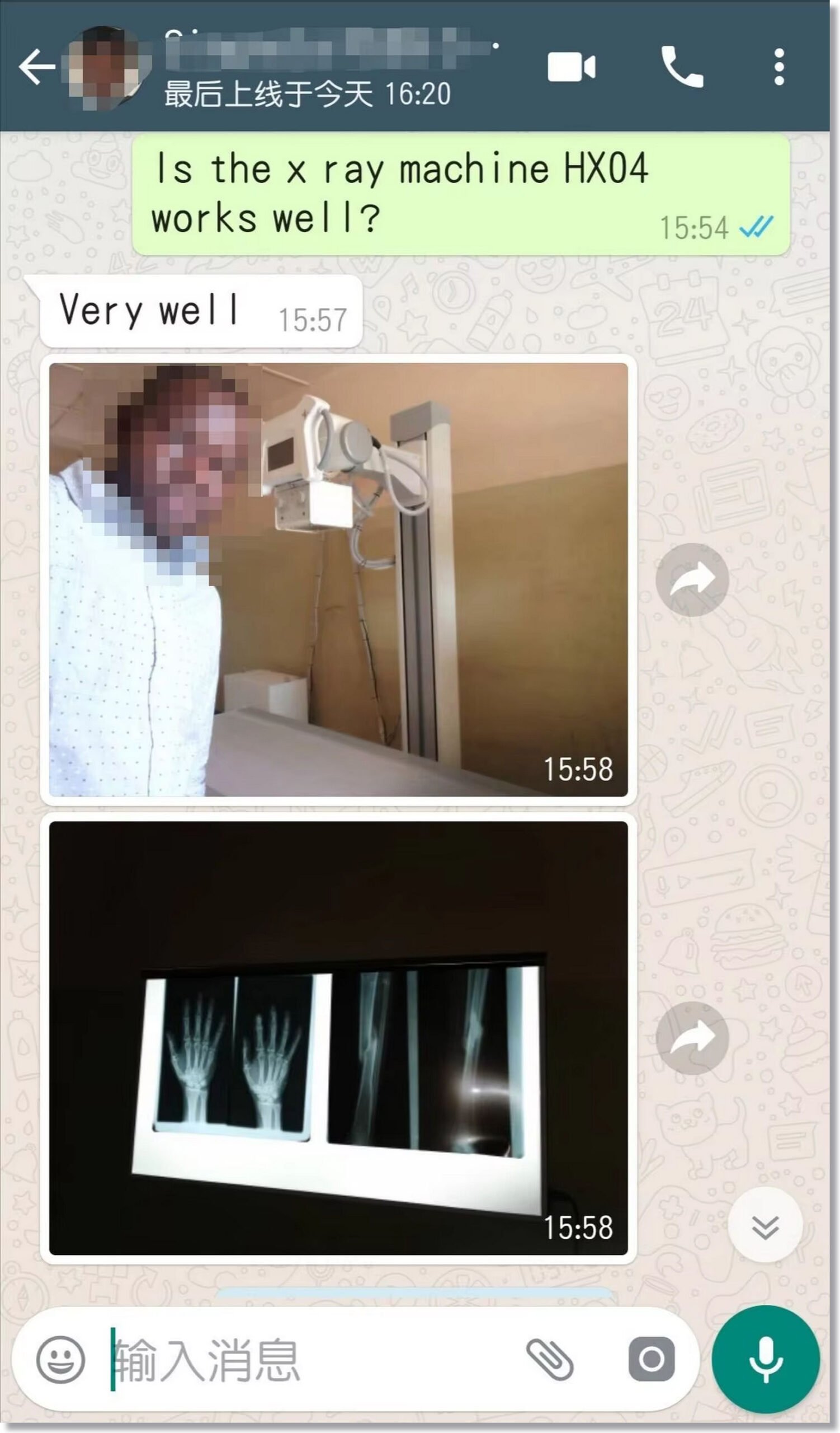 High Frequency Generator Medical X-ray Imaging Equipment