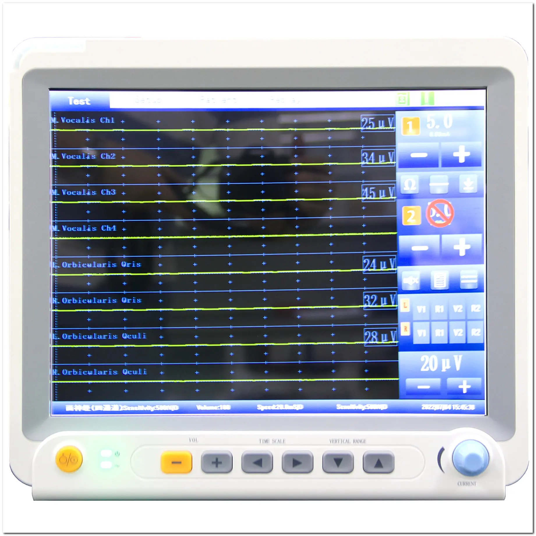 8 Channels Intraoperative Neurophysiological Monitoring (IONM)