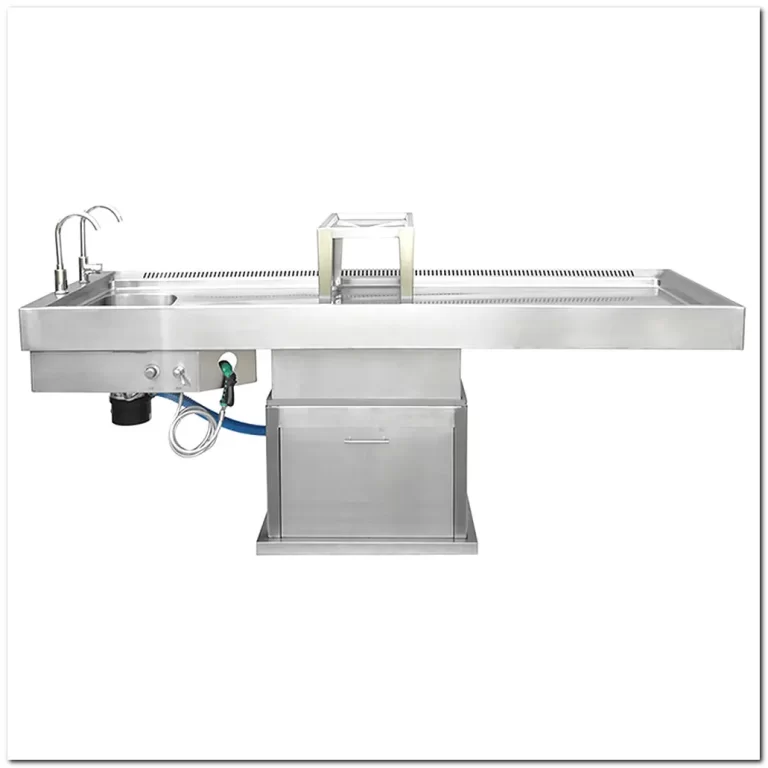 Luxury Lift Stainless Corpse Trolley: Revolutionizing Morgue Operations 1 Luxury Lift Stainless Corpse Trolley 3